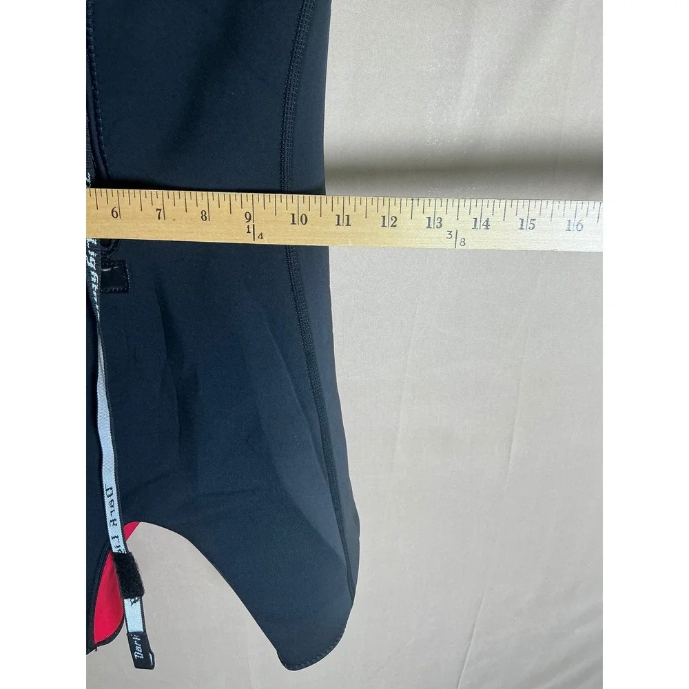 Kids 2mm Neoprene Wetsuit Shorty Red Black Size Large Short Sleeve